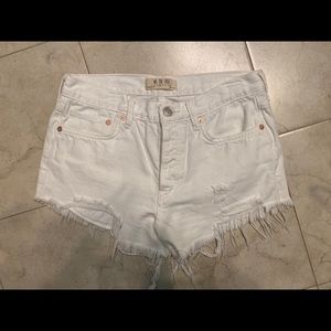 Free People Jean Shorts